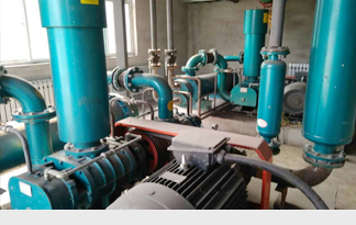 中國華電集團(tuán)與豐源合作項目三葉羅茨風(fēng)機現(xiàn) ...